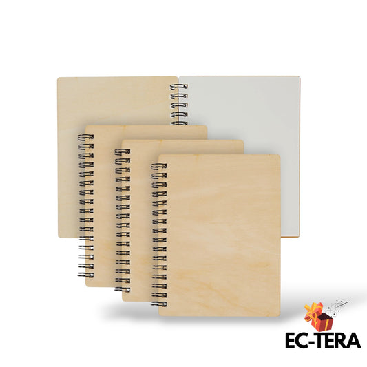 Personalized Wooden Notebook | EC-TERA Exclusive