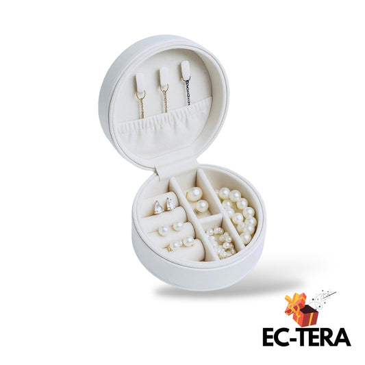 Personalized Round Jewelry Box – “Bride to Be” Edition EC-TERA